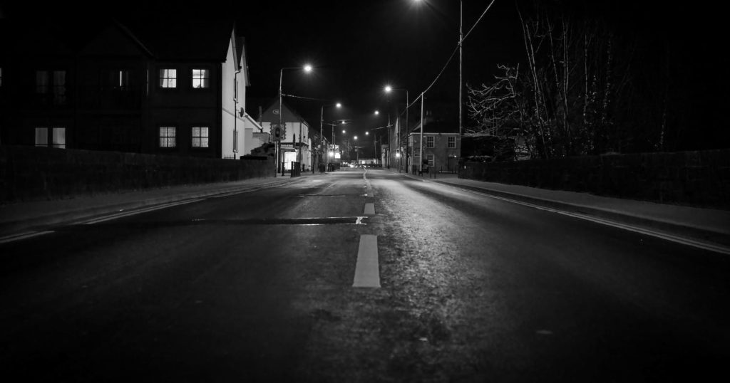 Monasterevin at night